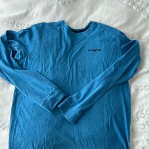 Men’s medium Patagonia blue tee